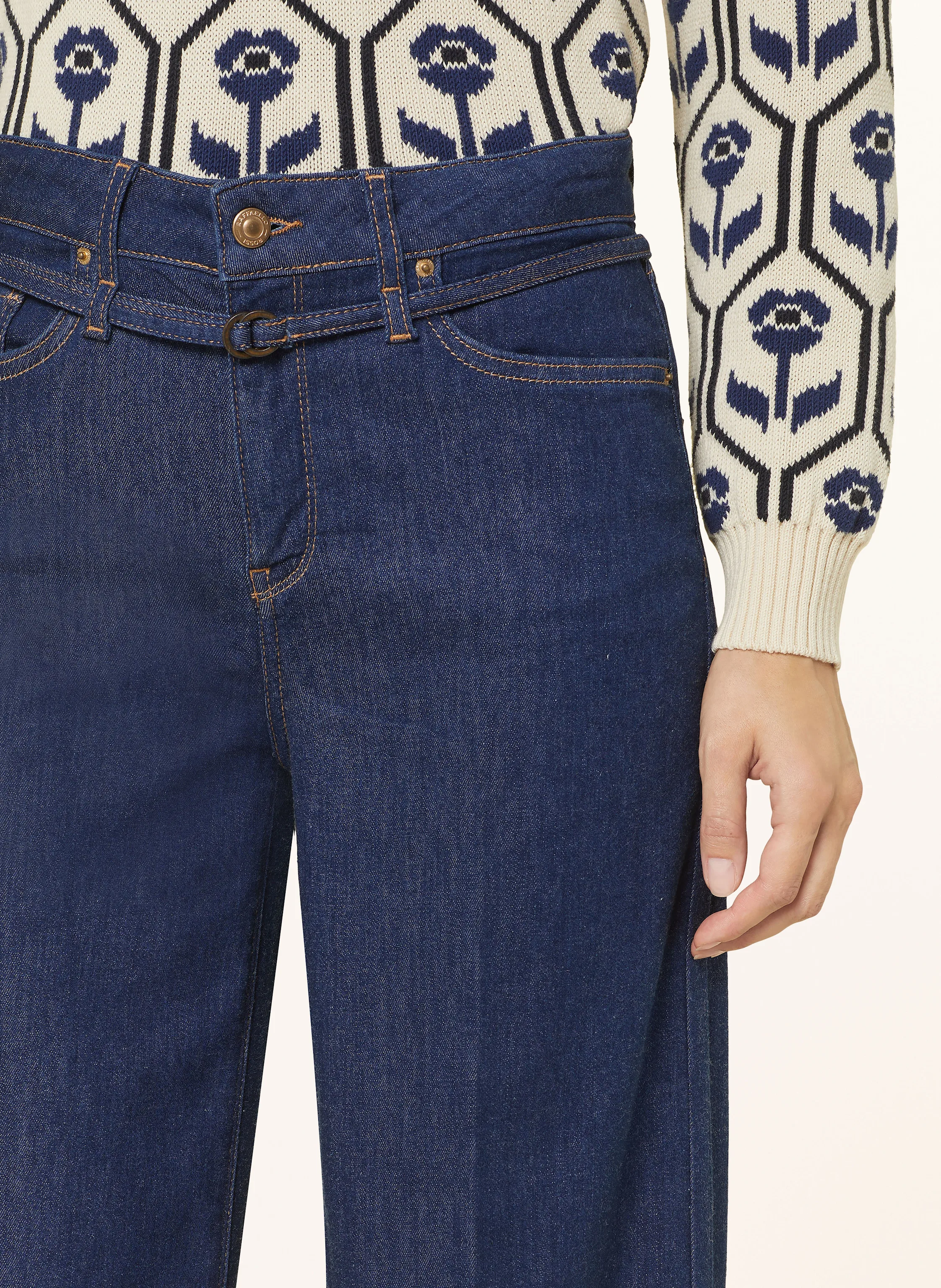 RAFFAELLO ROSSI Flared Jeans SVENTY B
