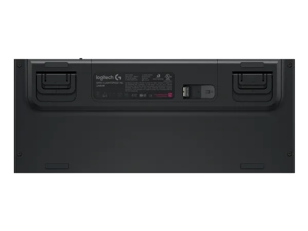 Logitech G G915 X - Tastatur - LIGHTSPEED - TKL - bagbelyst - trådløs - Bluetooth 5.0, 2.4 GHz, USB - QWERTY - nordisk (dansk/finsk/norsk/svensk) - tastkontakt: GL Linear - sort