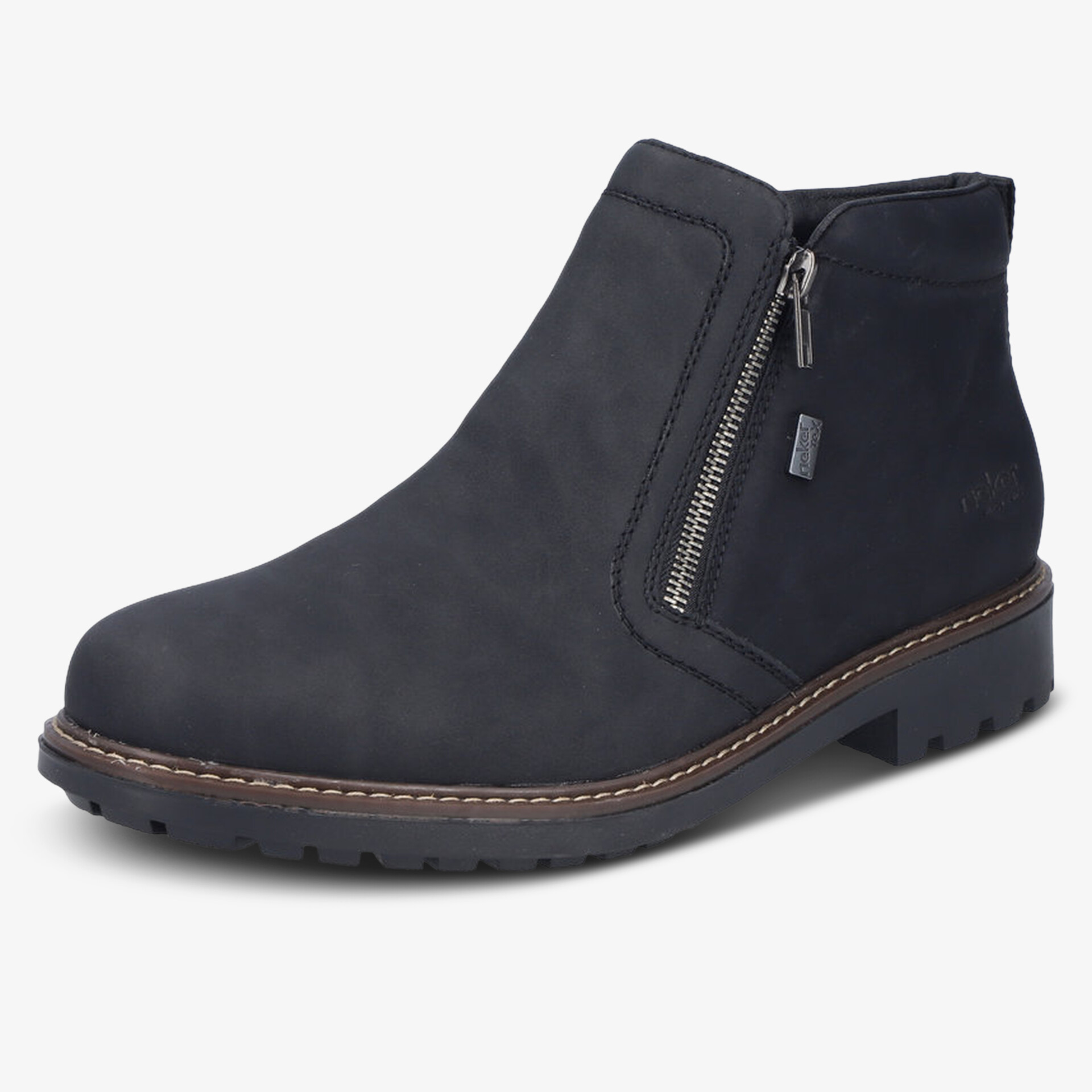 rieker Herren Stiefel schwarz