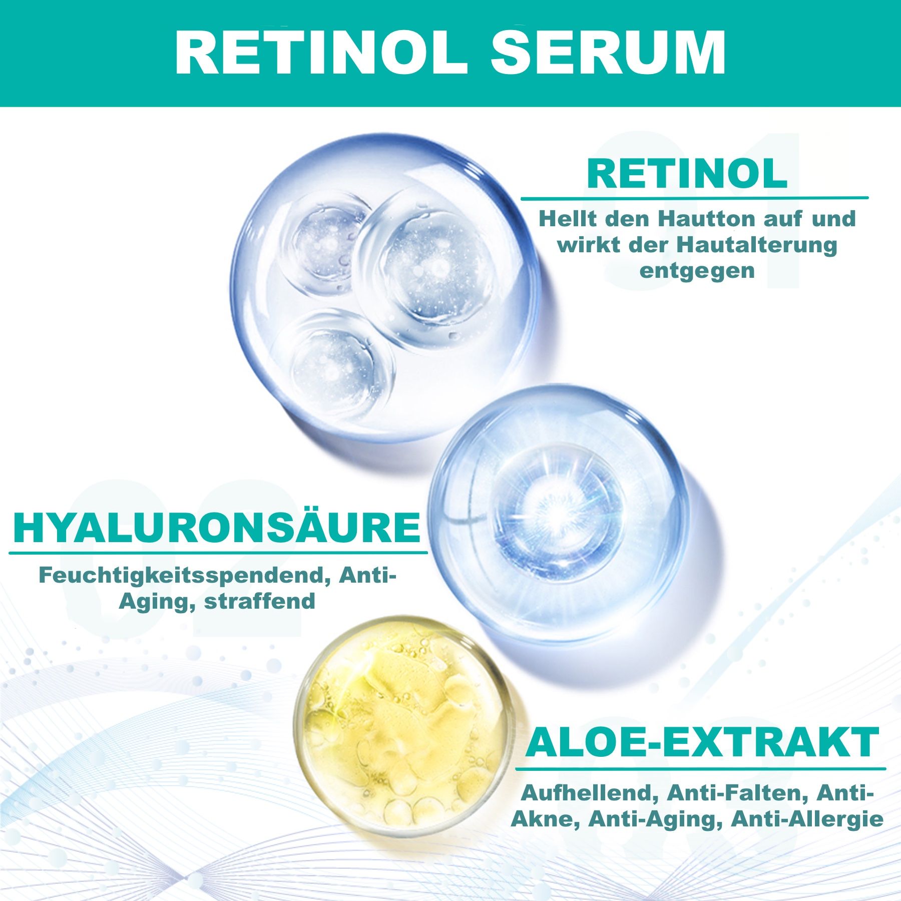 P-Beauty Anti-Falten-Serum Retinol