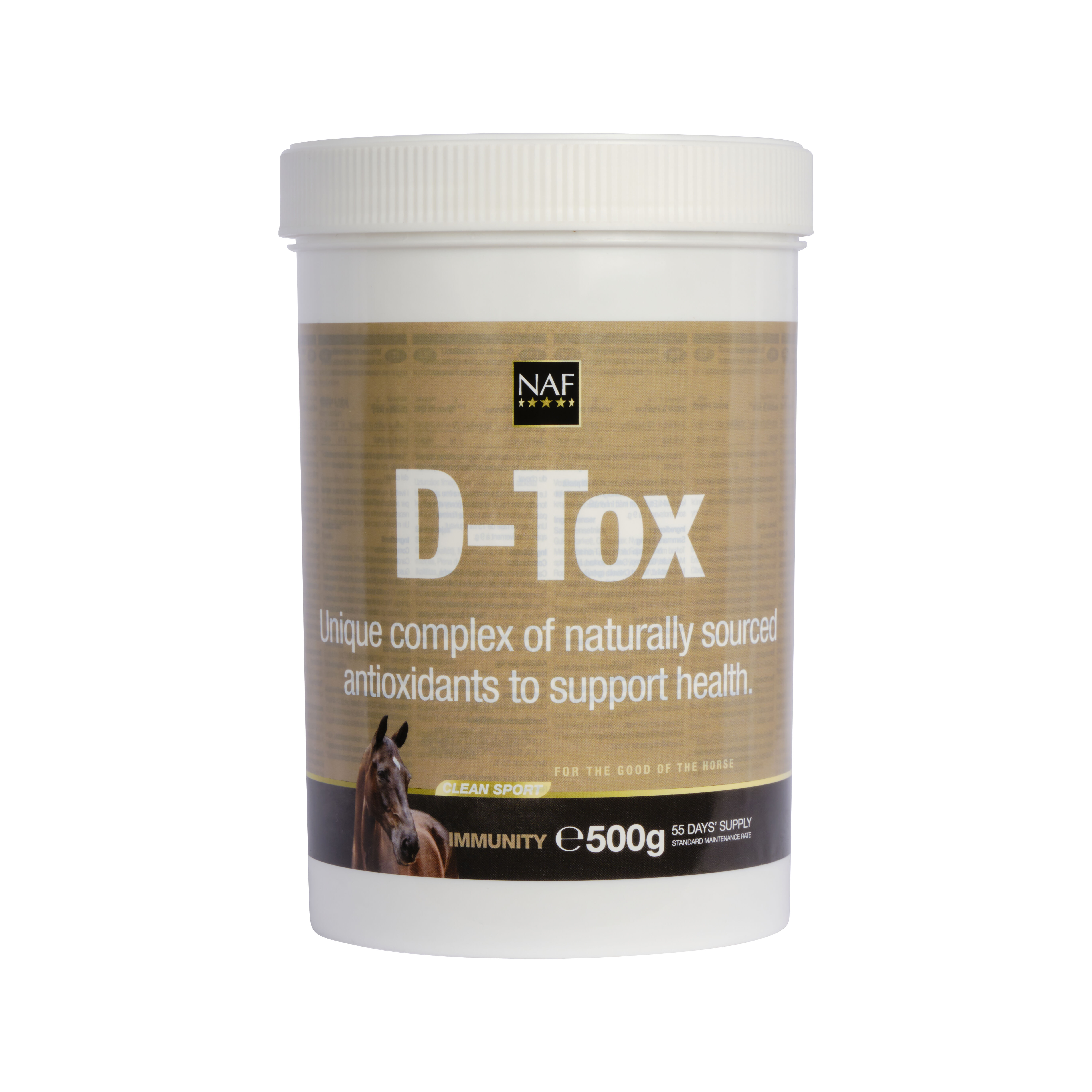 Naf D-Tox - Paardensupplement - 500 Gram