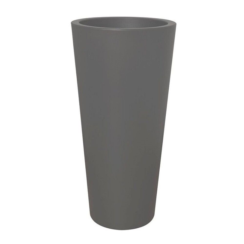 UTEPOTTE ELHO PURE STRAIGHT ROUND HIGH ANTRASITT Ø49,5-58CM