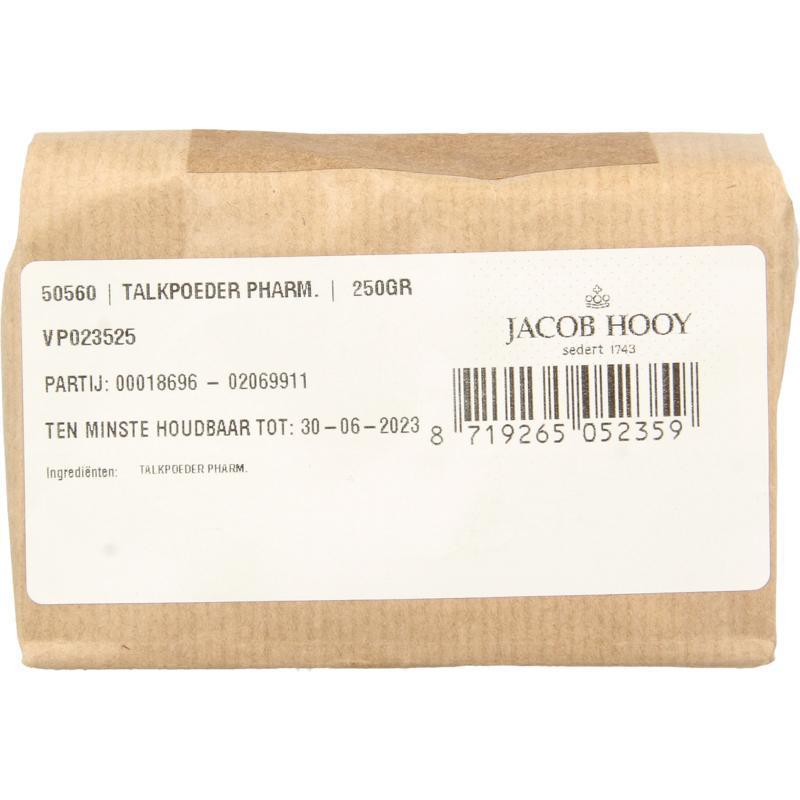 Jacob Hooy Talkpoeder / Talcum Venetum 250G