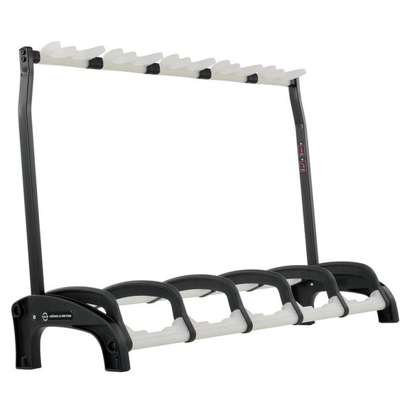 K&M 17515 Guardian Translucent 5-fach Gitarrenständer