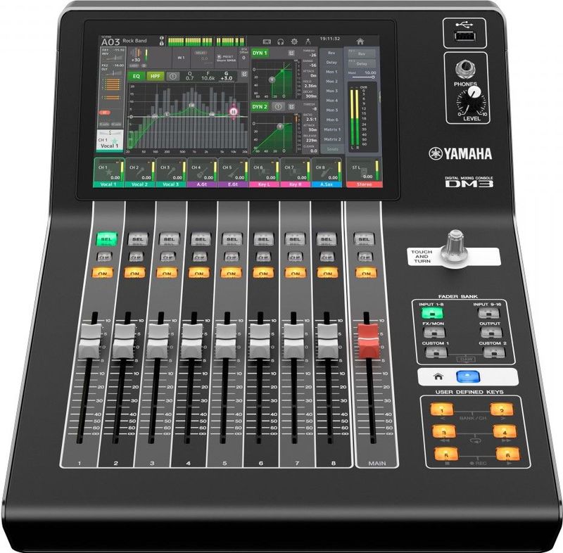 Yamaha DM3-S 16-kanaalse Digitale Mixer