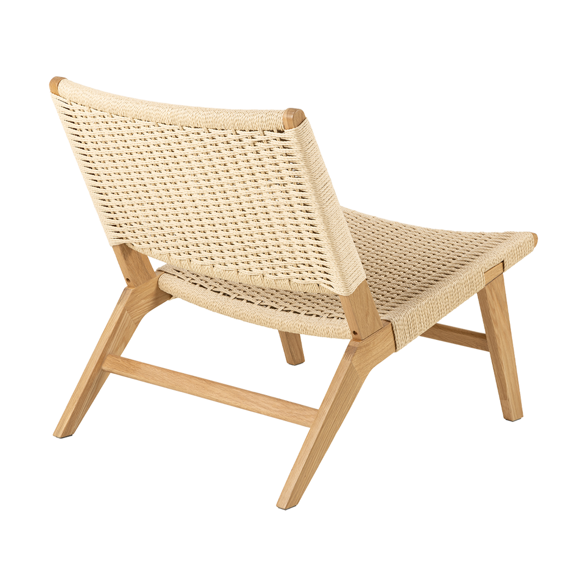 Fauteuil William - met gewoven zitting Beige
