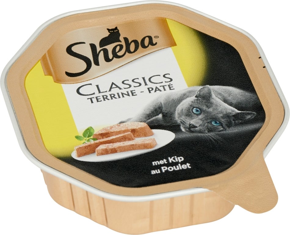 Sheba classic alu paté kip 85 g