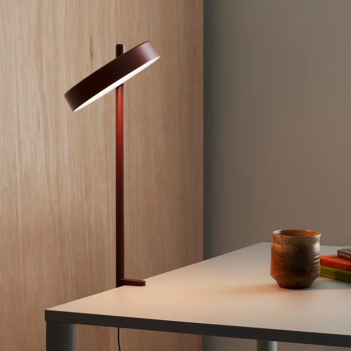 Wästberg - w242 Pastille alu LED Klemmleuchte c2, verkehrsweiss RAL 9016