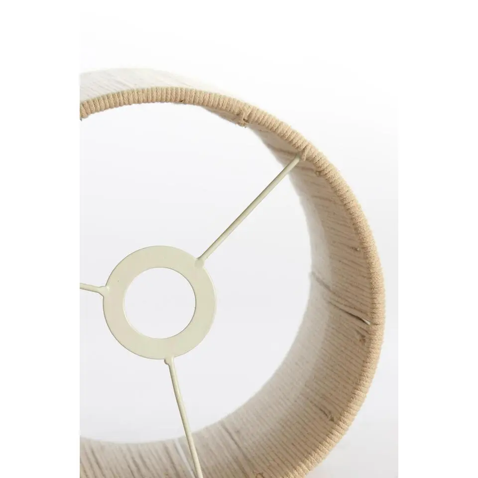 Cilinder lampenkap Medan - Beige - 25x25x36cm