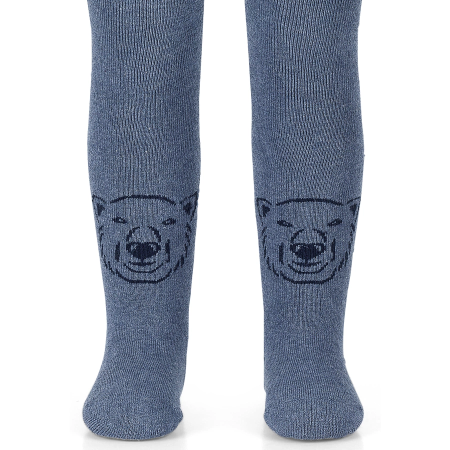 Sterntaler Strumpfhose Bär tintenblau