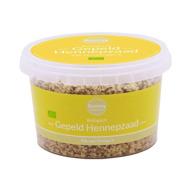 Sunny Naturals Biologisch Gepeld Hennepzaad