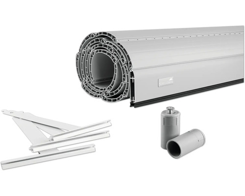 Schellenberg rolluik complete set Systeem Maxi B 1300 x H 1500 mm grijs
