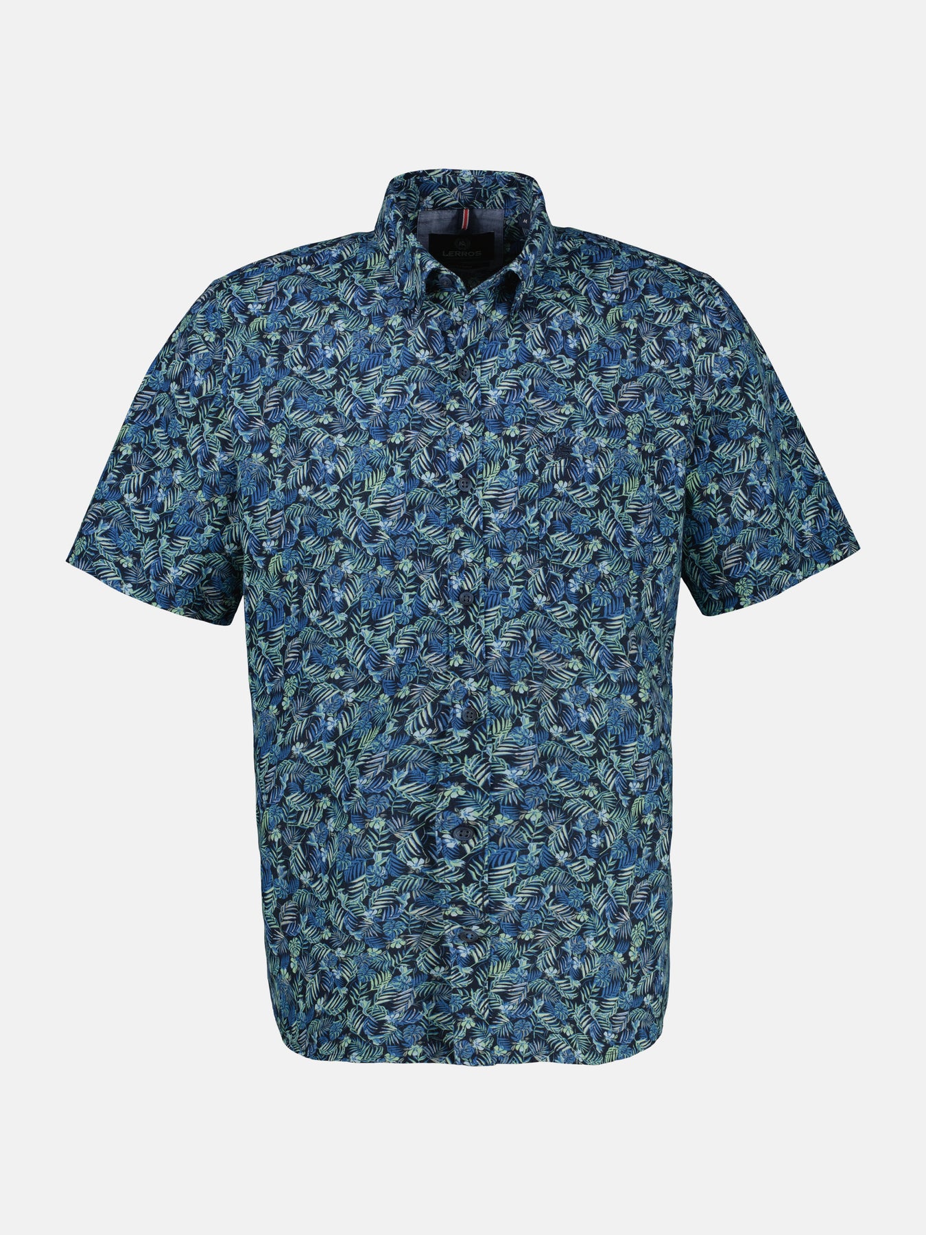 Herren Sommerhemd, floral bedruckt