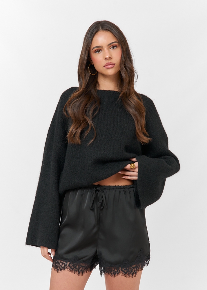 Ivy short zwart