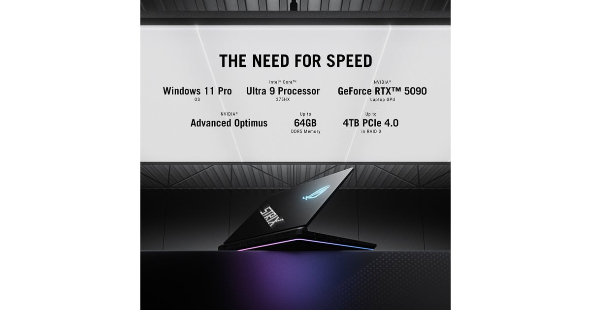 ASUSROG Strix SCAR 18 G835LX-SA012W 18