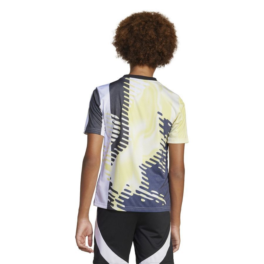 Juventus T-shirt d'Entraînement Avant-Match - Pure Sulfur/Noir/Bleu Marine Enfant