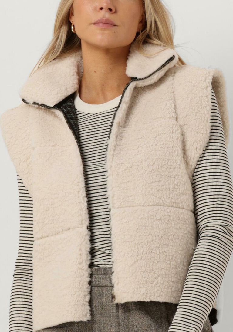 RUBY TUESDAY groene ruby tuesday bodywarmer celie double face fur bodywarmer