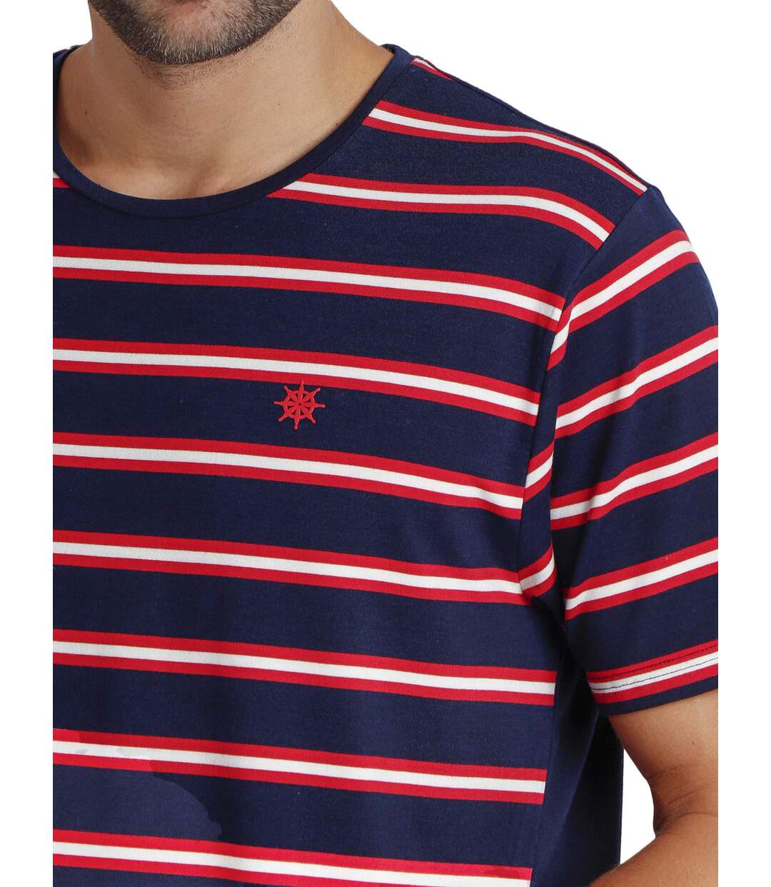 Pyjama short t-shirt Ships Wheel Admas