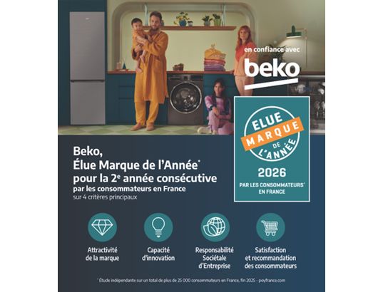 BEKO - Sèche-linge pompe à chaleur DT3H18302W