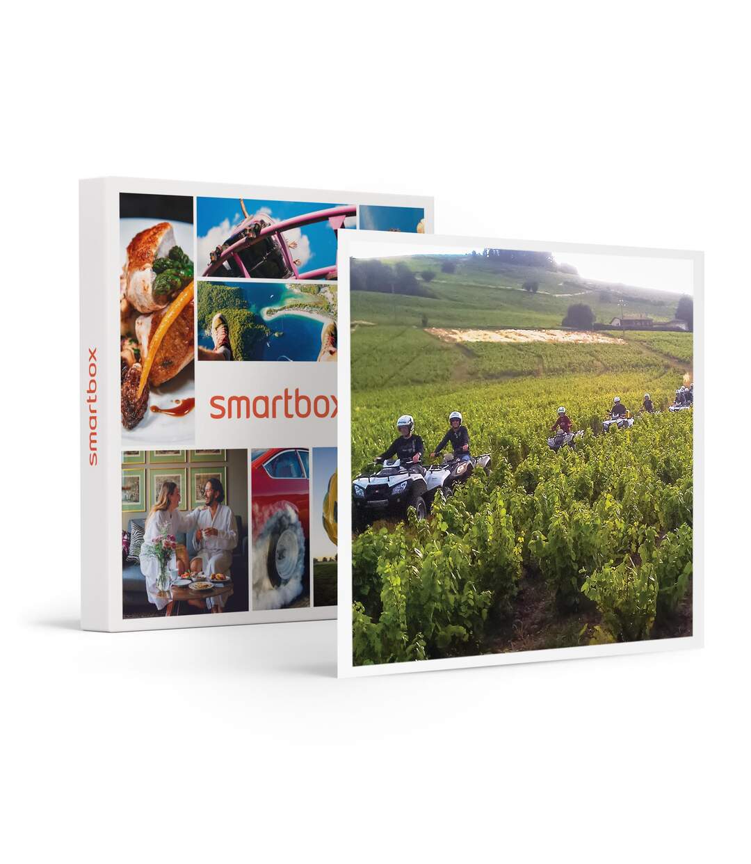 Quad en famille : randonnée de 2h pour 2 adultes et 2 enfants près de Brive-la-Gaillarde - SMARTBOX - Coffret Cadeau Sport & Aventure