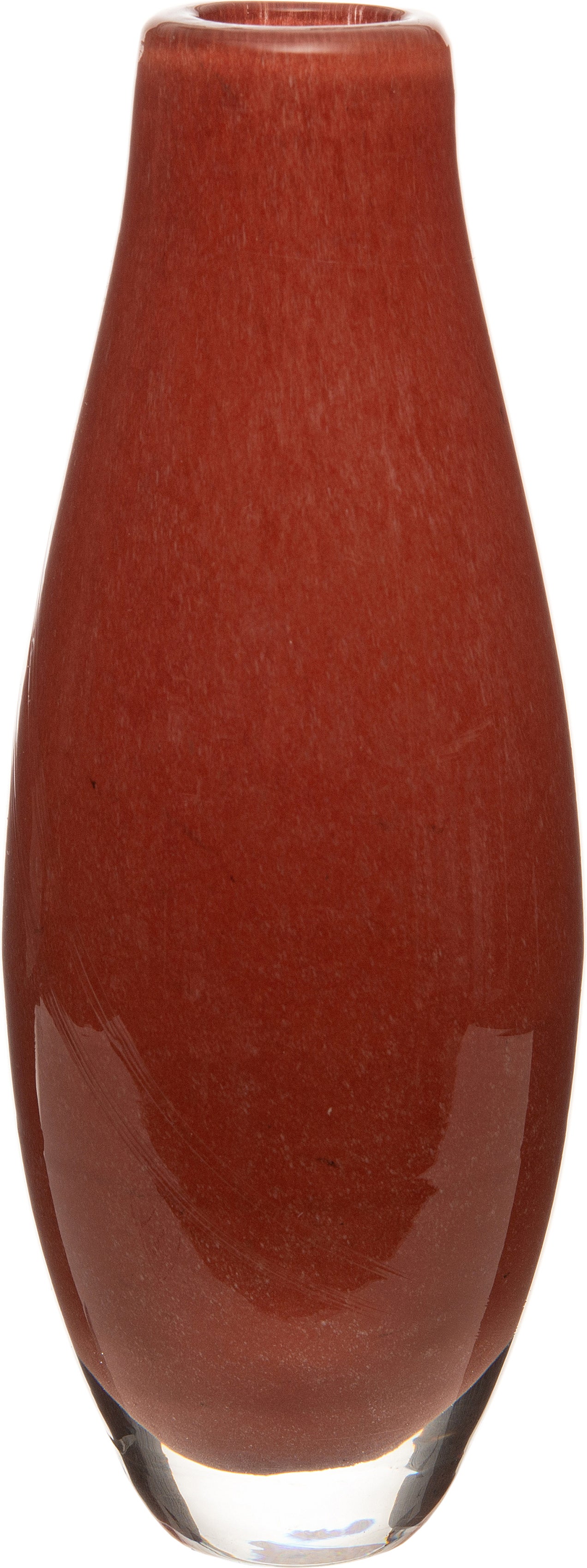 Intratuin vaas Adriana rood D 7 H 18 cm