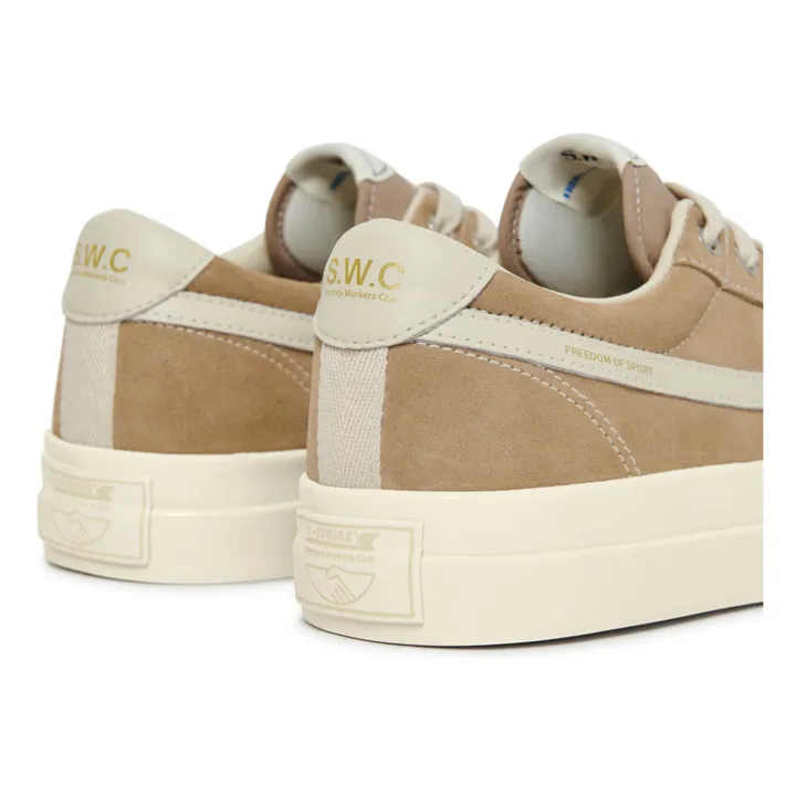 Stepney Workers Club Baskets Dellow S-Strike Suede | Beige