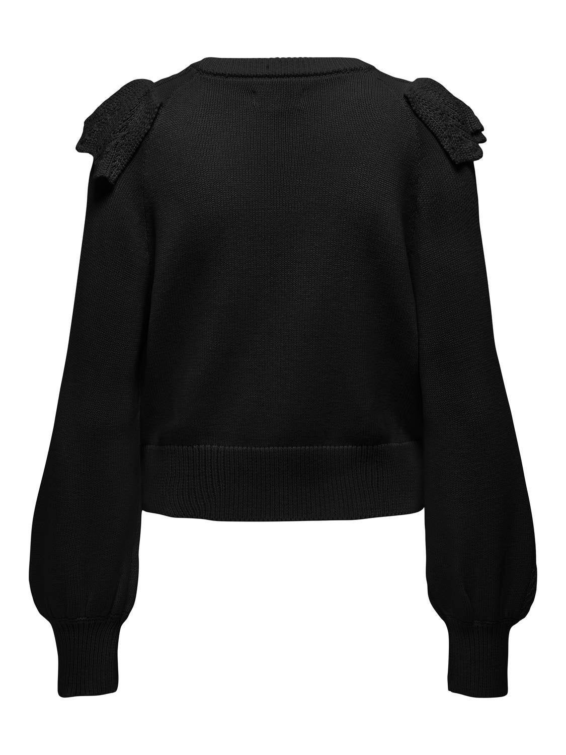 ONLCHERRY Strickpullover Black
