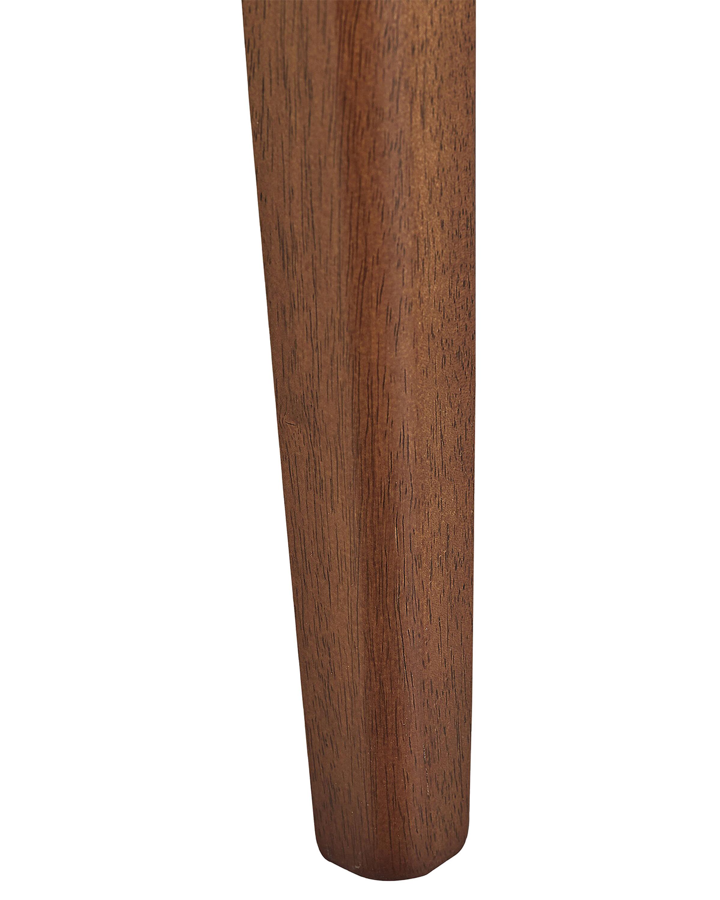 Set van 2 eetkamerstoelen EDEN Hout Lichtgrijs