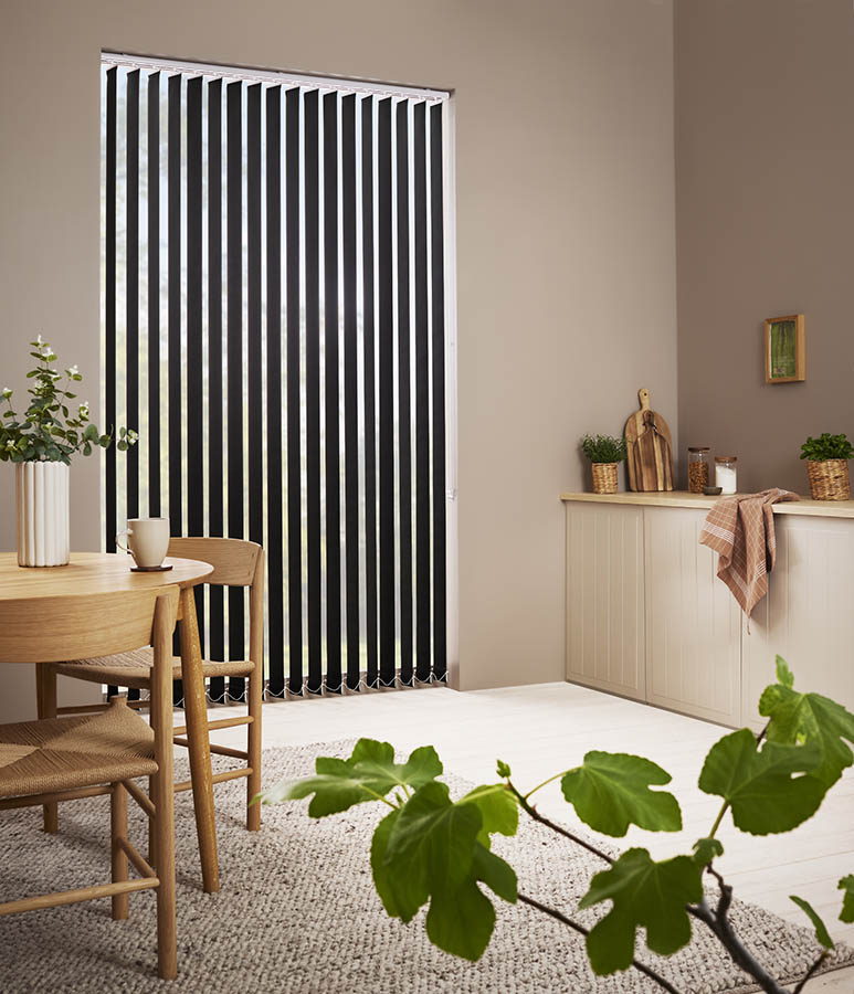 Lamell 250cm 6pk sort