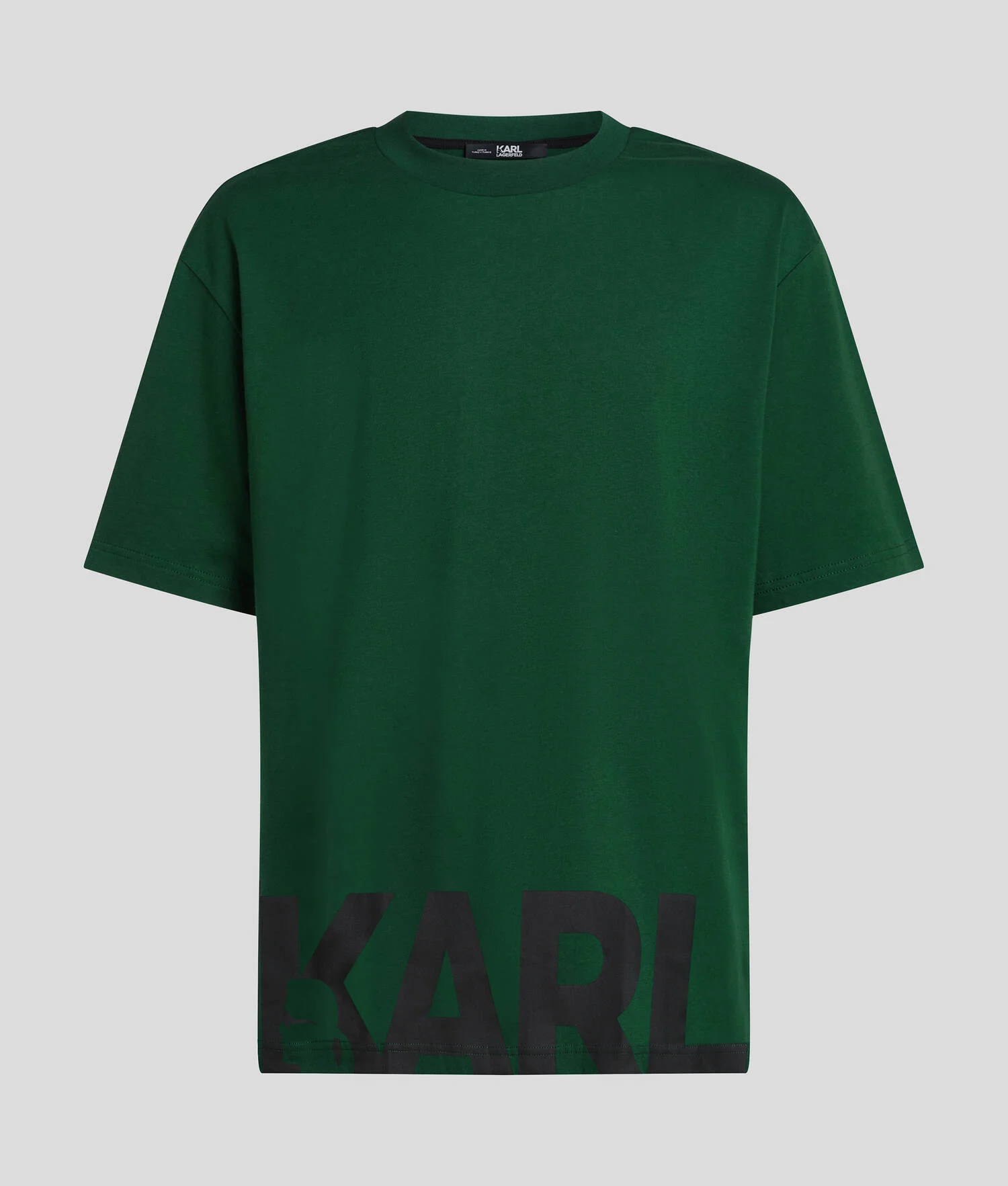 T-SHIRT À OURLET AVEC LOGO KARL