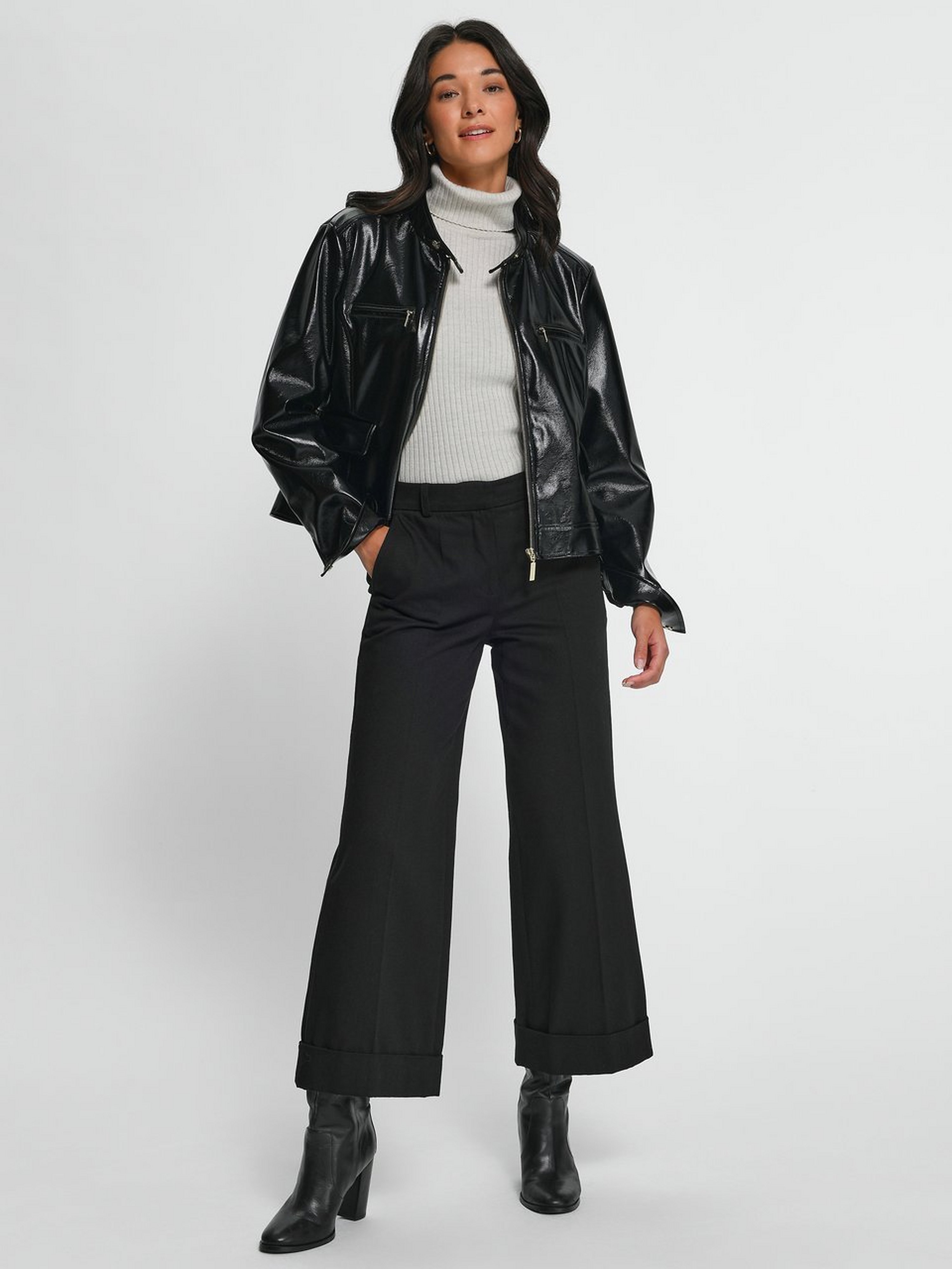 Lederjacke