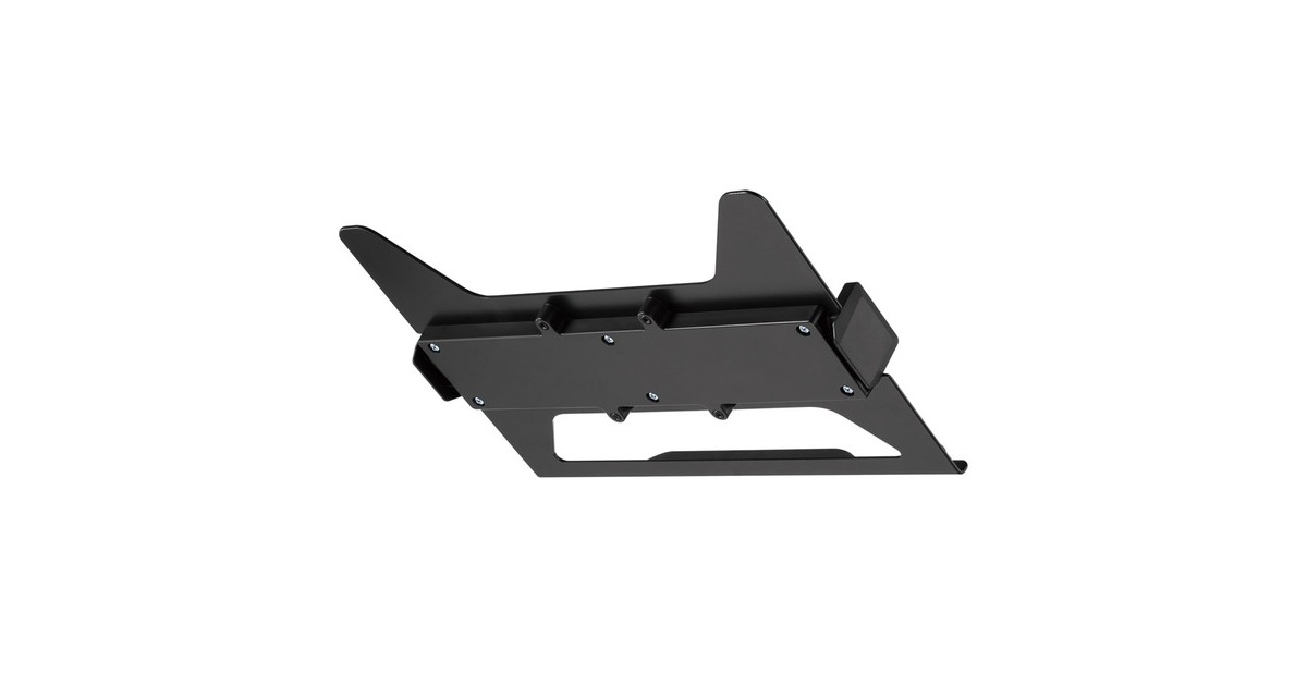 goobayDeLuxe laptophouder voor monitorarm, 11,6 tot 17,3 inch standaard  (Zwart)