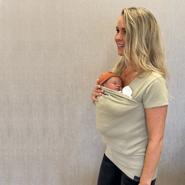 Womboo Buidelshirt Vrouw – Taupe