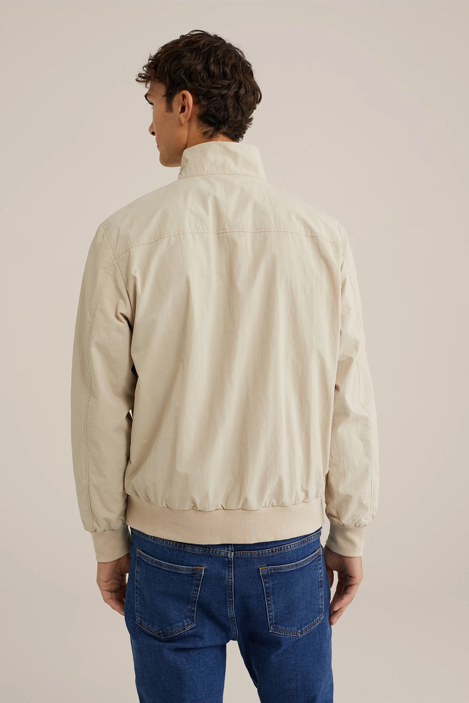 Waterafstotend bomberjack WE Fashion Beige