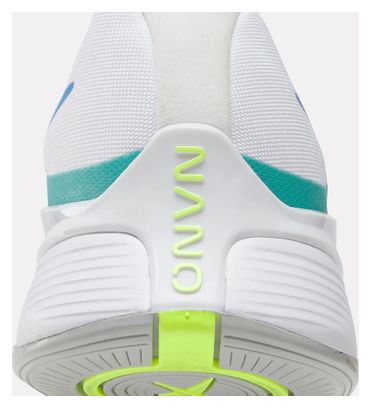 Chaussures de Cross Training Reebok Nano X4 Blanc / Bleu / Vert