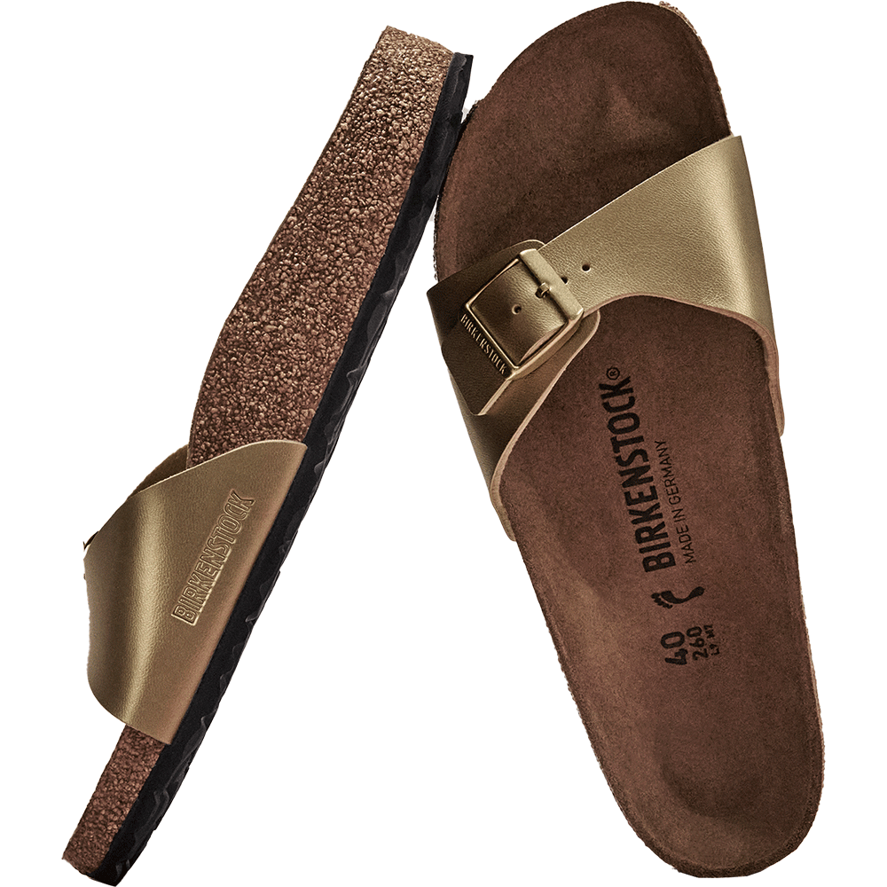 Birkenstock Madrid Sandalen Damen gold
