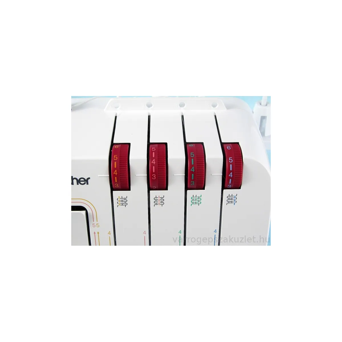 Brother 343d symaskin overlock