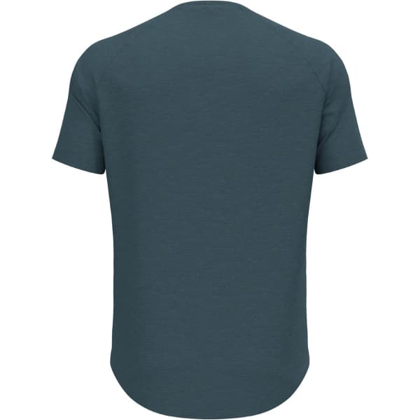 T-shirt randonnée ODLO ASCENT PW 130 RUN. BIKE. HIKE. CREW NECK S/S DARK SLATE MELANGE