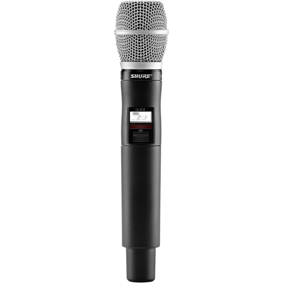 Shure QLXD2/SM86-K51 handheld microfoon (606 - 670 MHz)