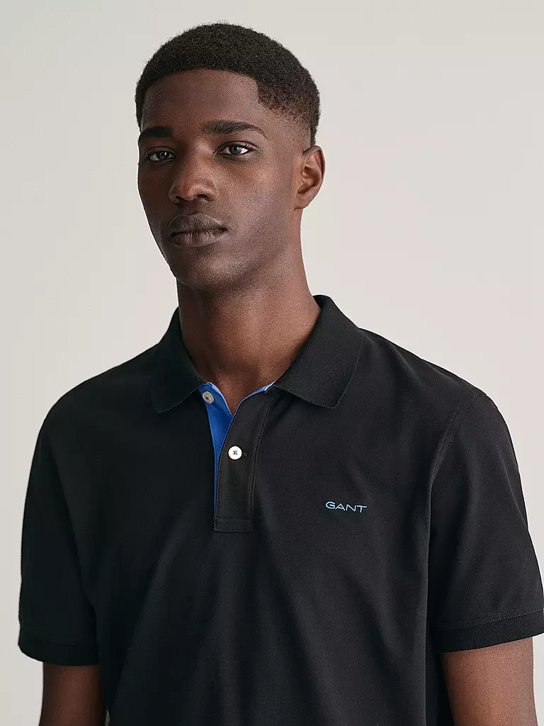 GANT Polohshirt schwarz