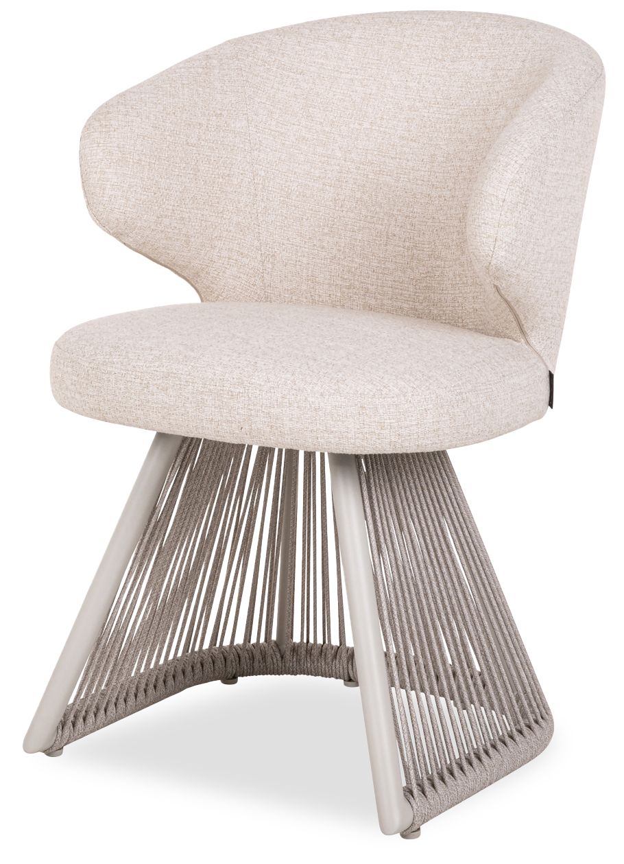 Tuinstoel 214527 Beige Nuba B58 x D64 x H81.5 cm