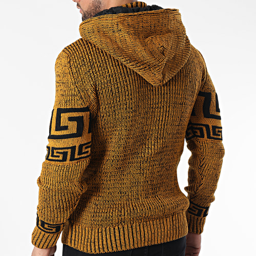 Gilet Zippé Capuche 3014 Orange