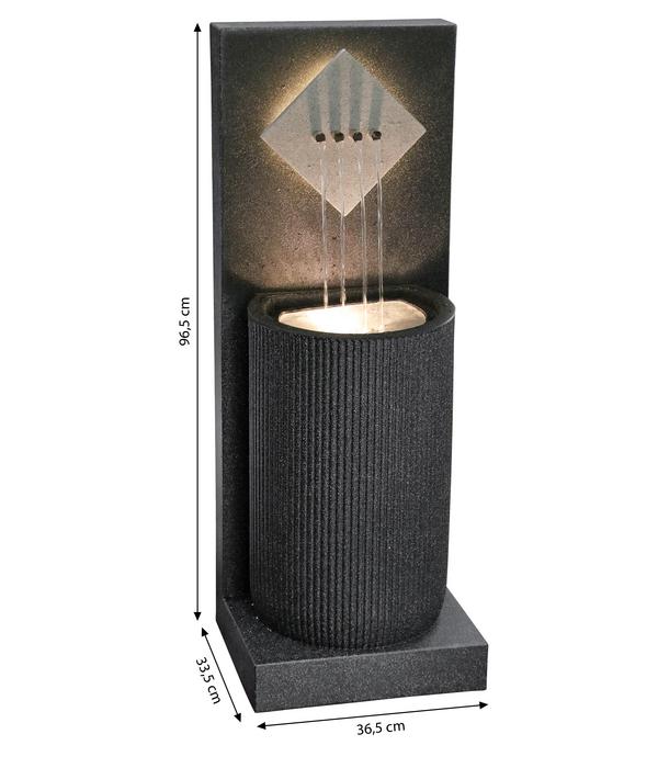 Dehner Polyethylen-Gartenbrunnen Triton,