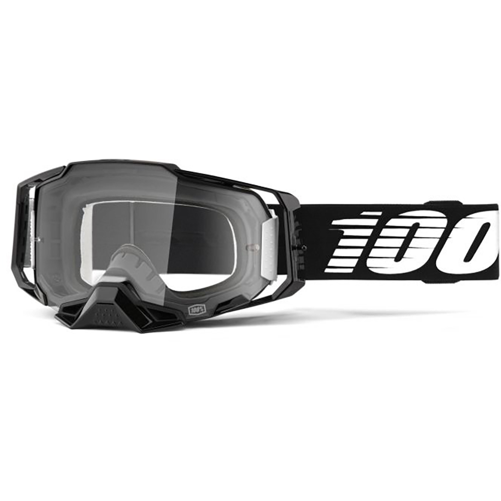 100% - Masque Armega Black Noir / Blanc