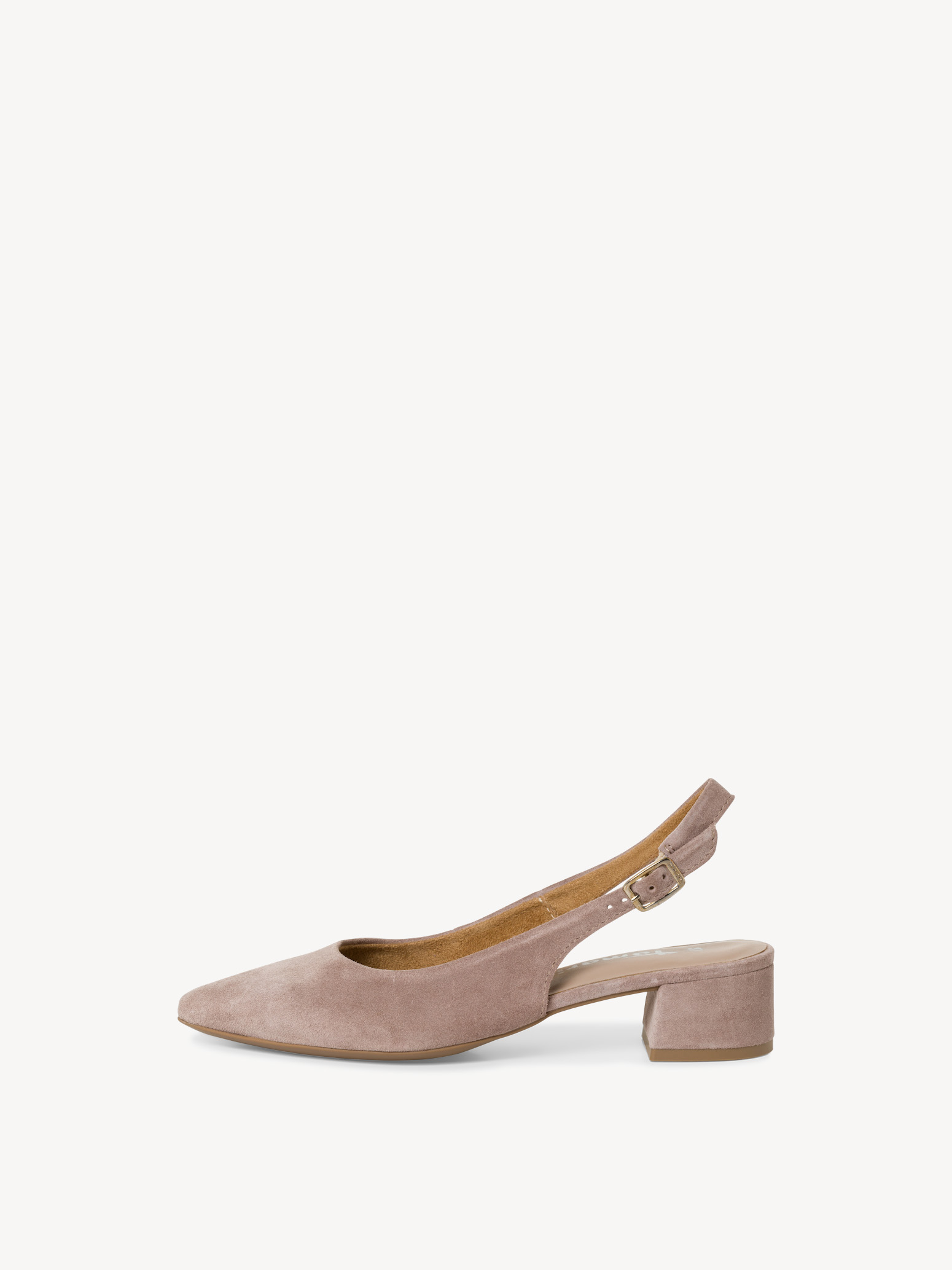 Leren Slingpumps - beige