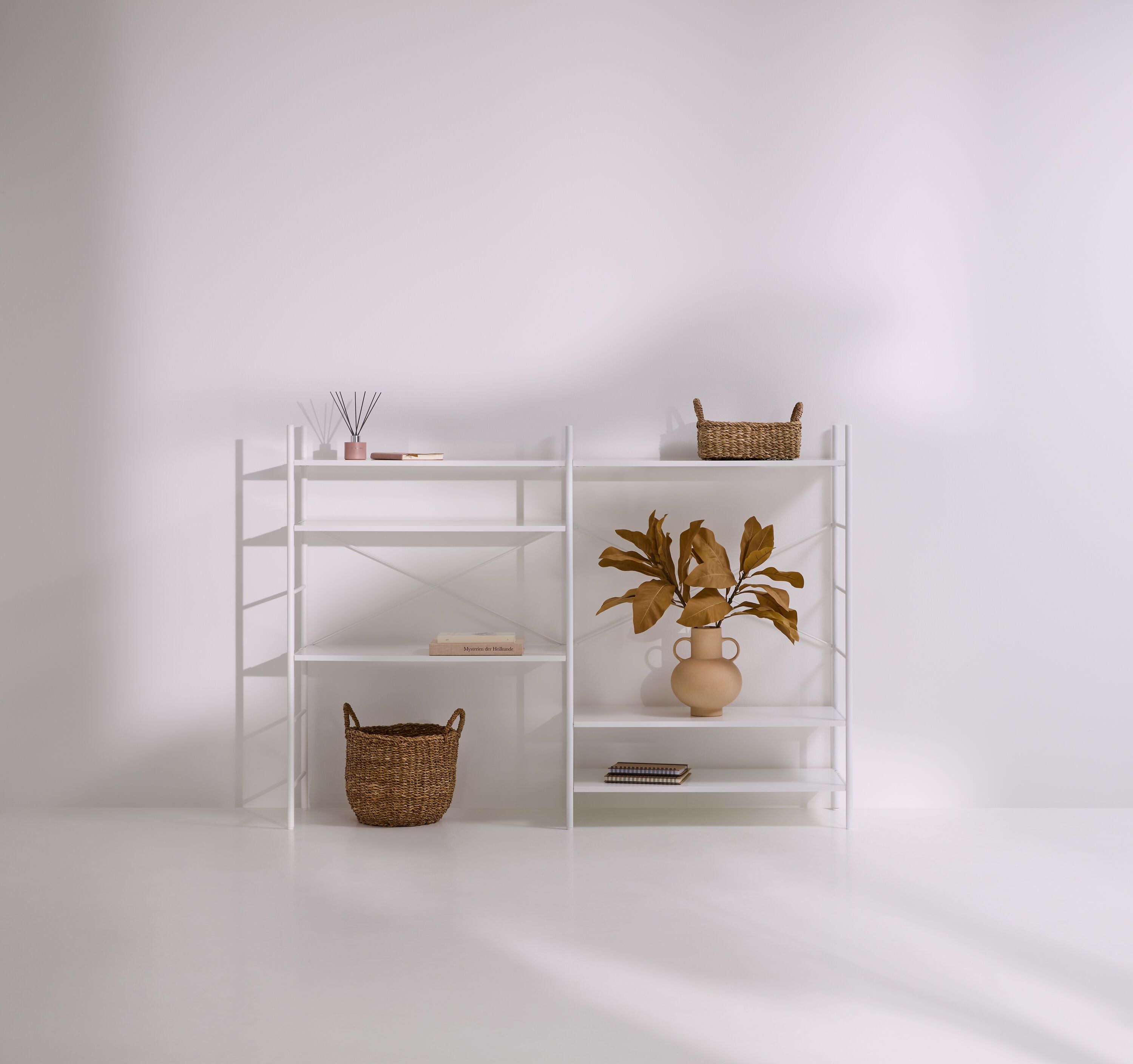BIANCA Aufbewahrungsbox - Beige / B: 25.0 cm x T: 36.0 cm x H: 20.0 cm