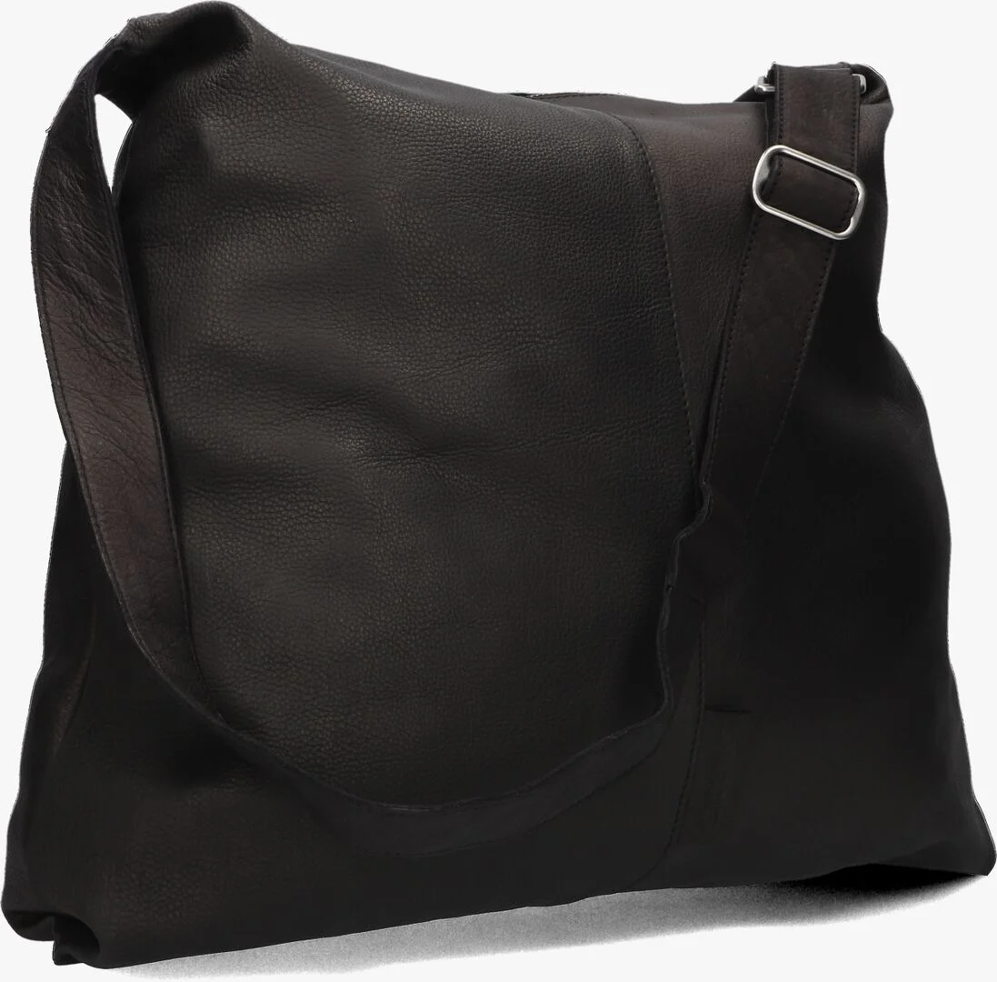 SHABBIES zwarte shabbies schoudertas jay