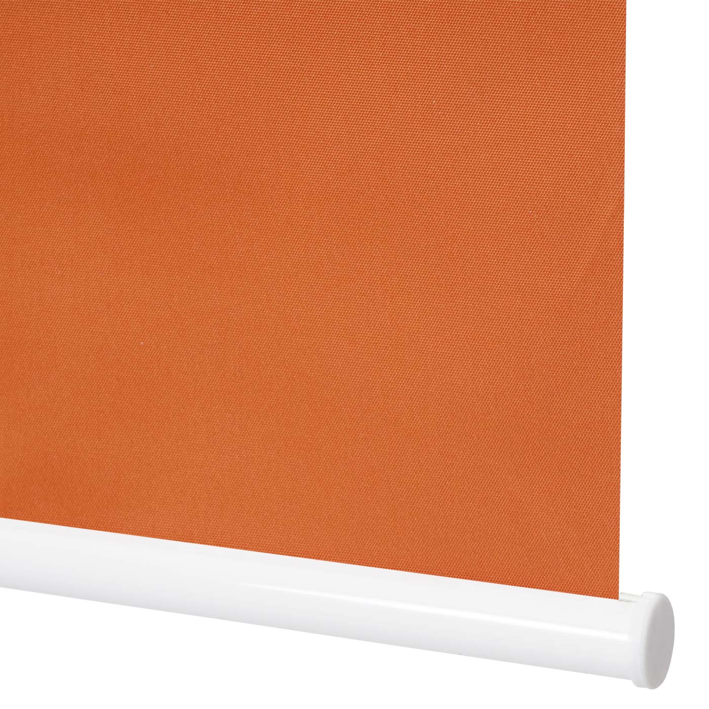 Rollo MCW-D52, Fensterrollo Seitenzugrollo Jalousie, Sonnenschutz Verdunkelung blickdicht 70x230cm ~ orange
