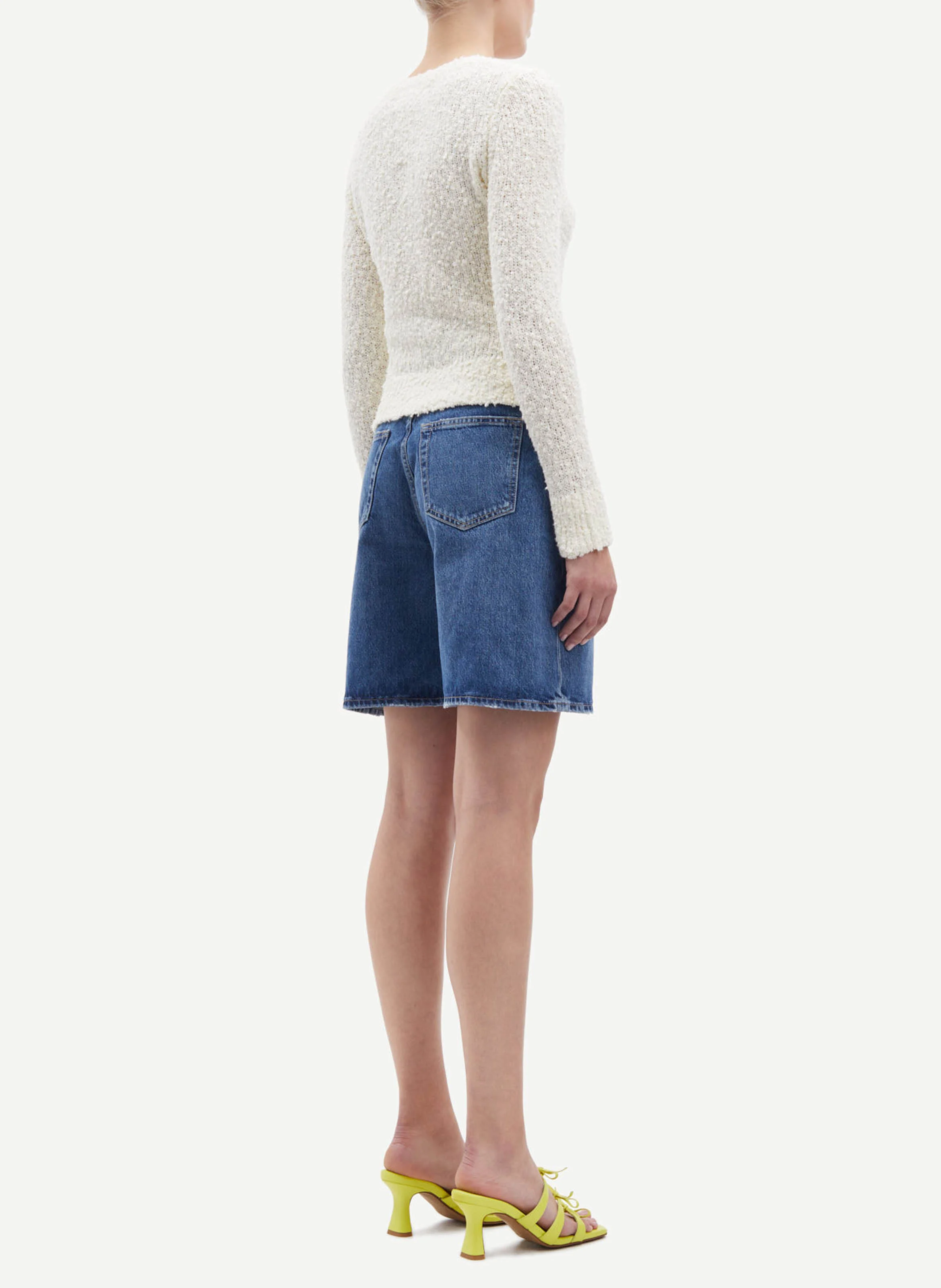 SASHELLY - Short en jean | Bleu