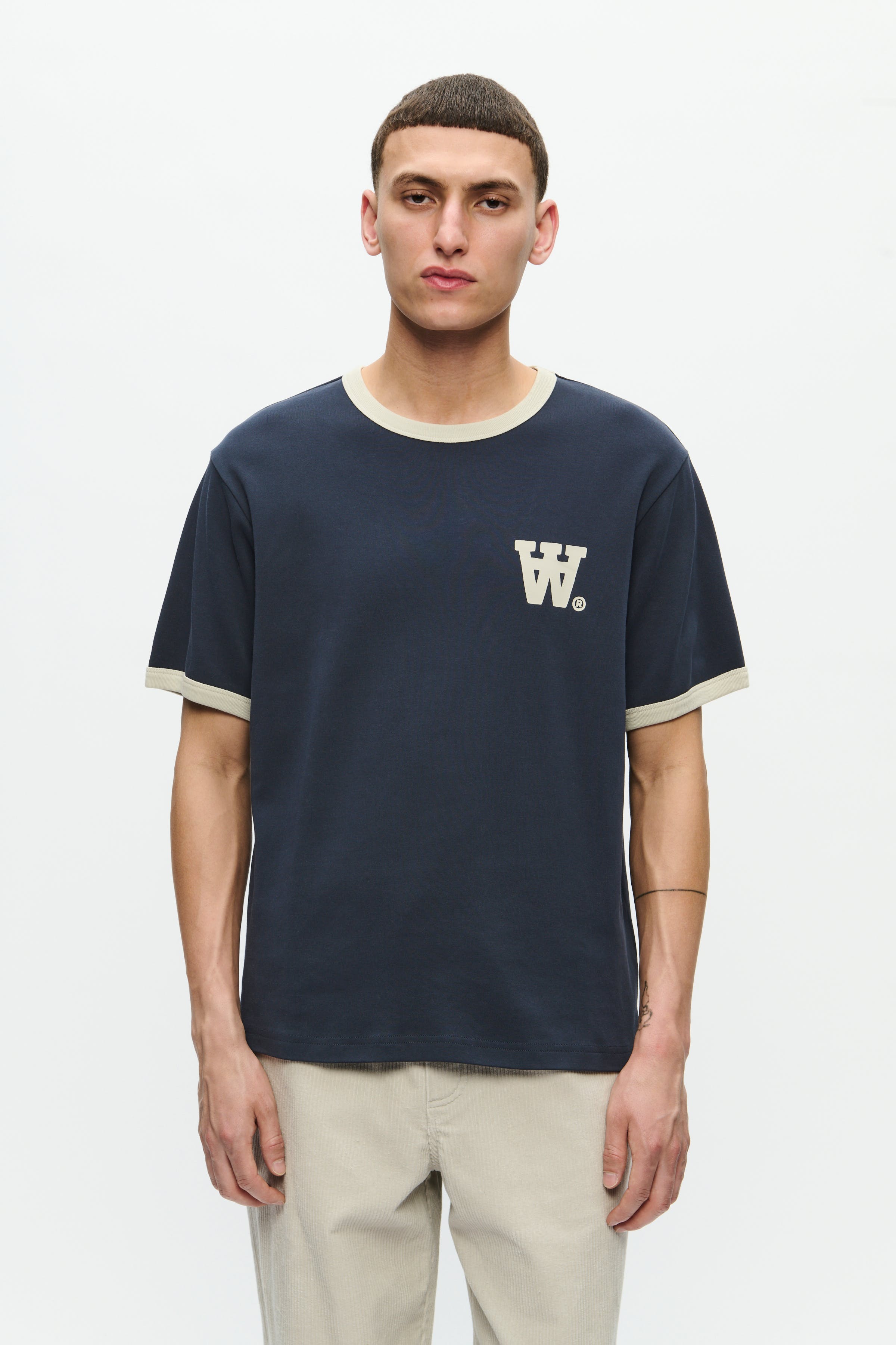 DOUBLE A BY W.W. MEN WWParker T-shirt
